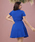 Short Sleeve Mini Skater Dress